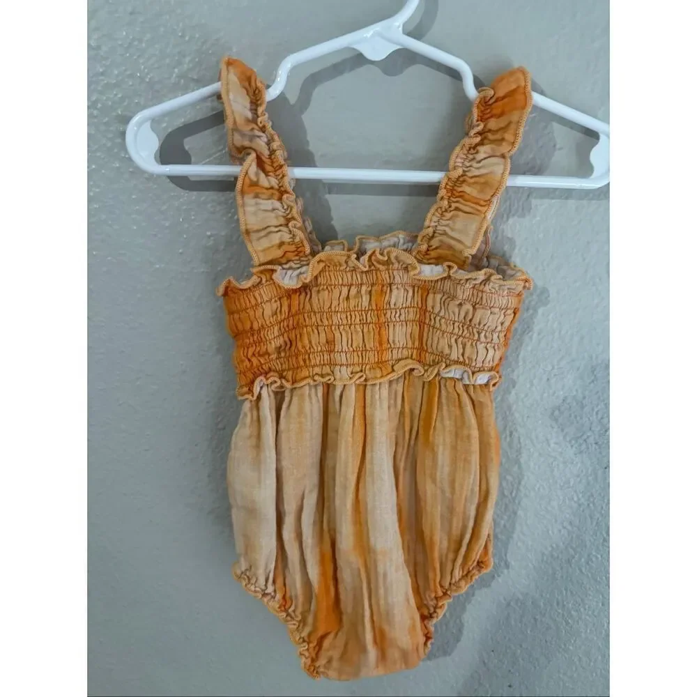 ❤️Cat & Jack Tie Dye Romper 6-9M